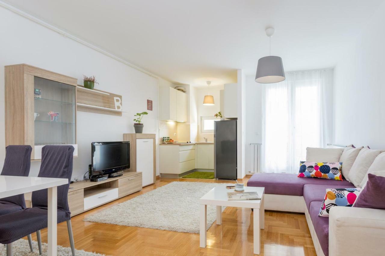 Cute And Sunny Studio In Zagreb With Balcony & Free Parking Exteriör bild